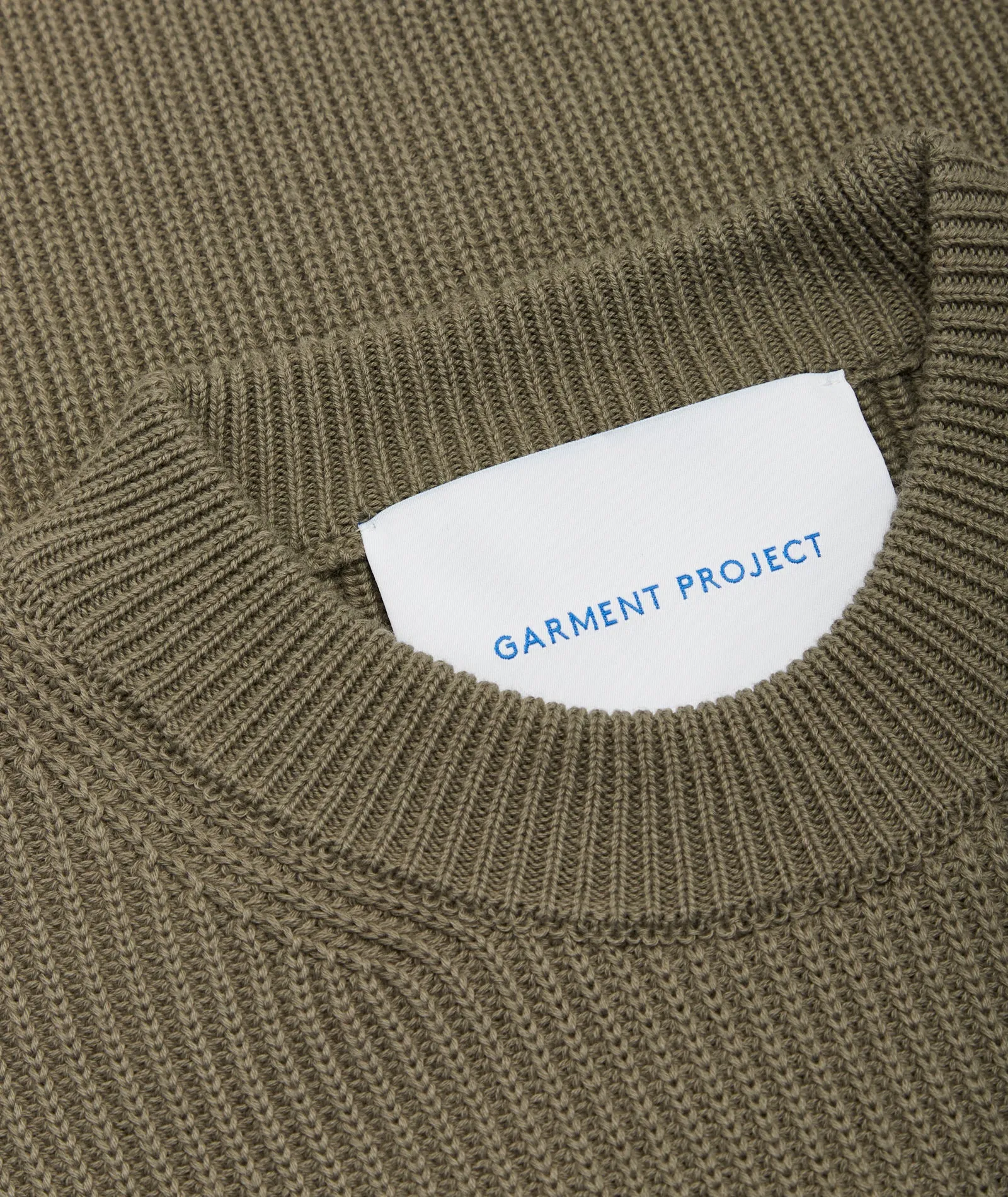 Round Neck Knit - Dusty Green