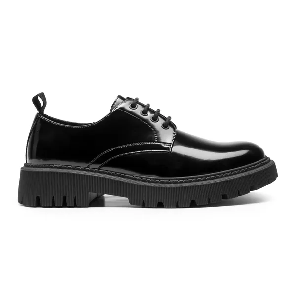 Round-Toe Men's Non-Slip Oxford Shoes