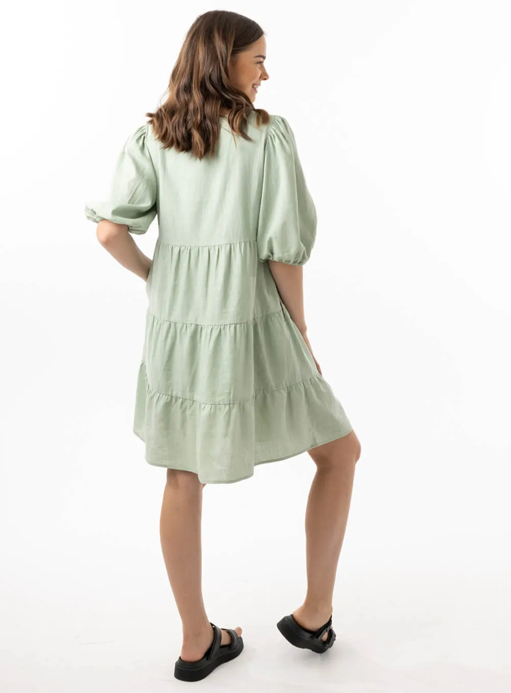 Sage Green Eleanor Dress