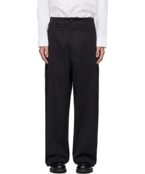 SAGE NATION Black Welt Trousers