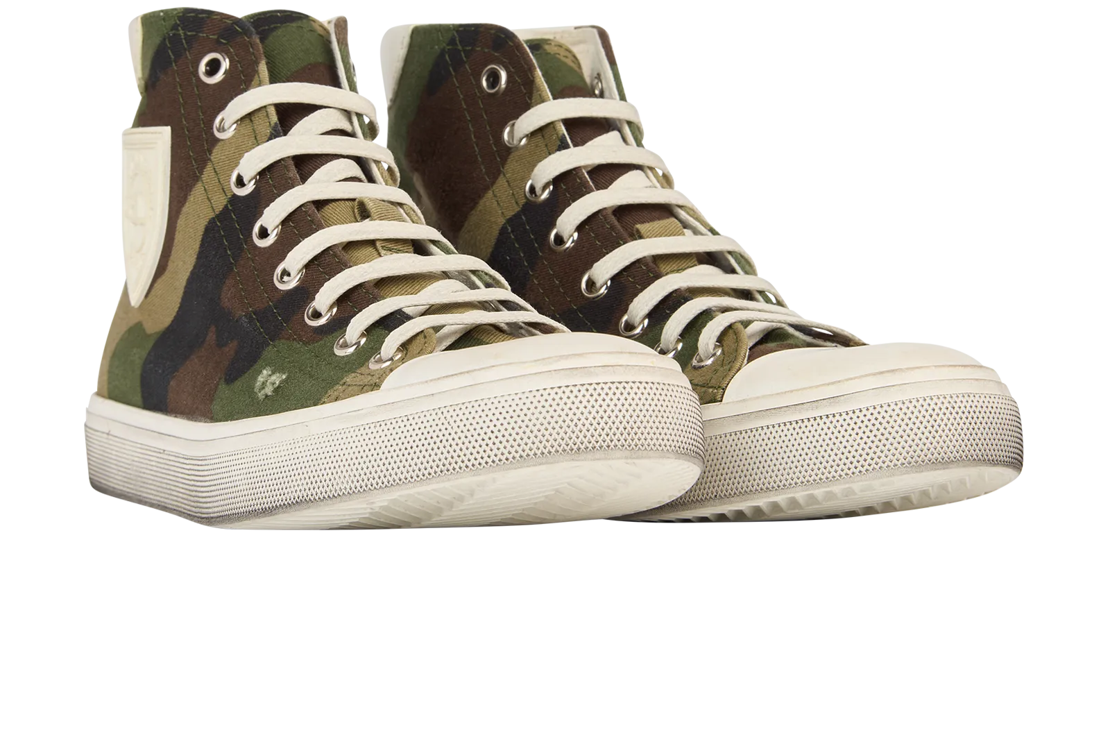 Saint Laurent Bedford Camouflage Trainers