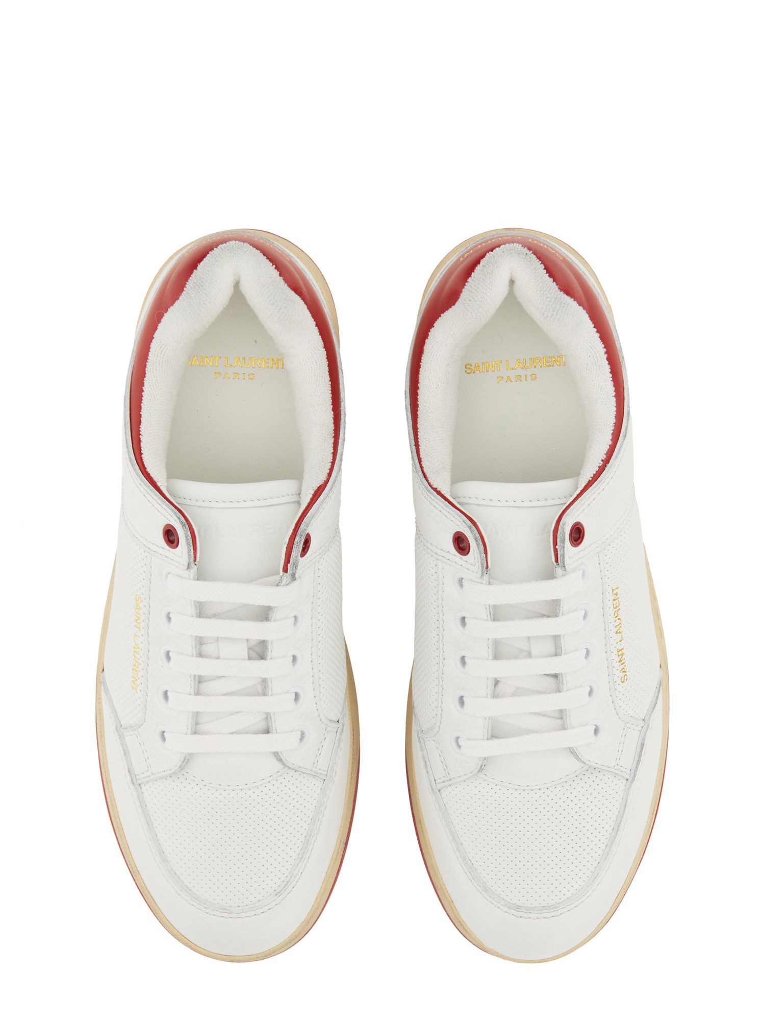 SAINT LAURENT SL/61 Low Leather Sneakers -> SAINT LAURENT Low Leather Sneakers