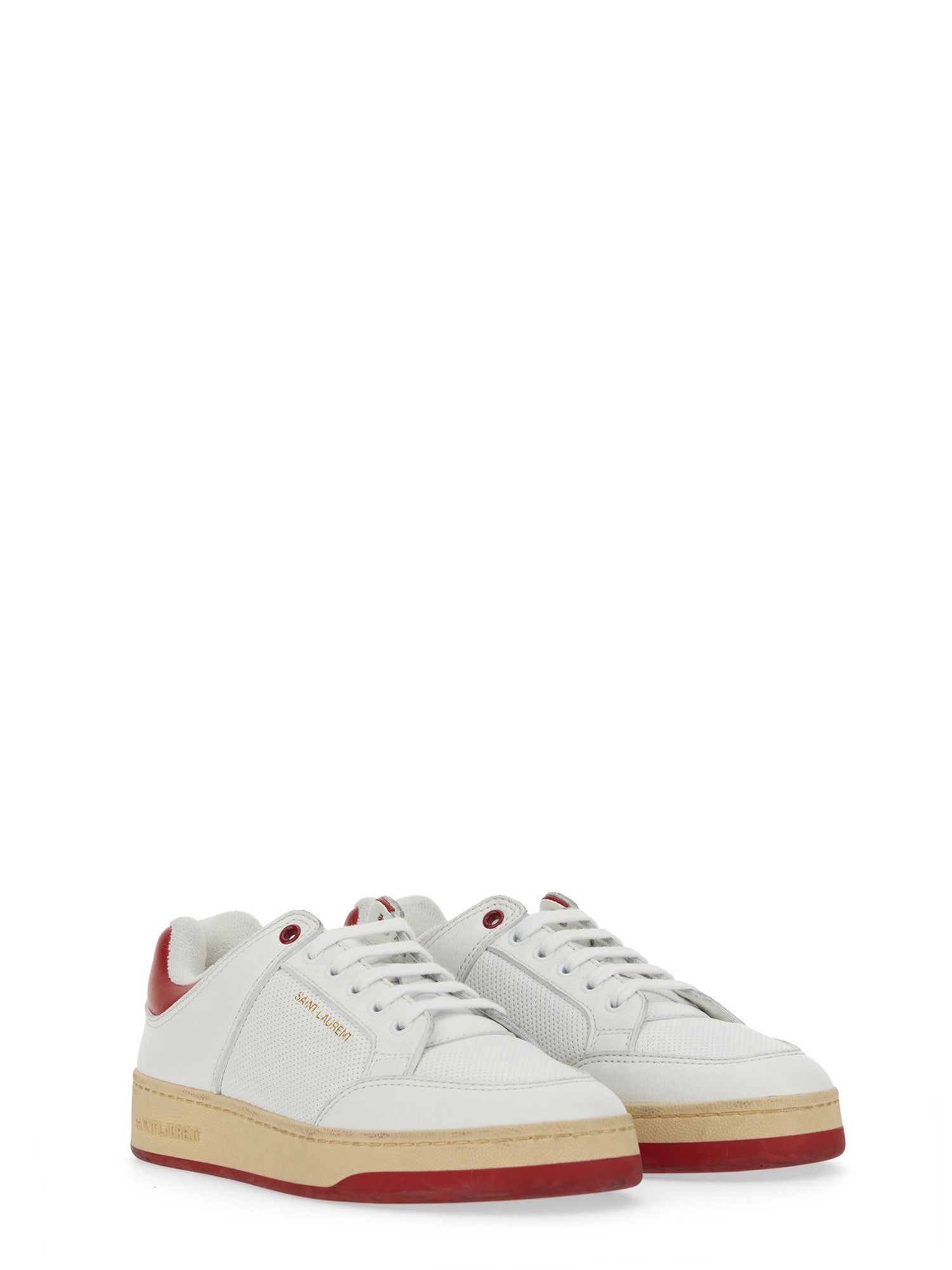 SAINT LAURENT SL/61 Low Leather Sneakers -> SAINT LAURENT Low Leather Sneakers