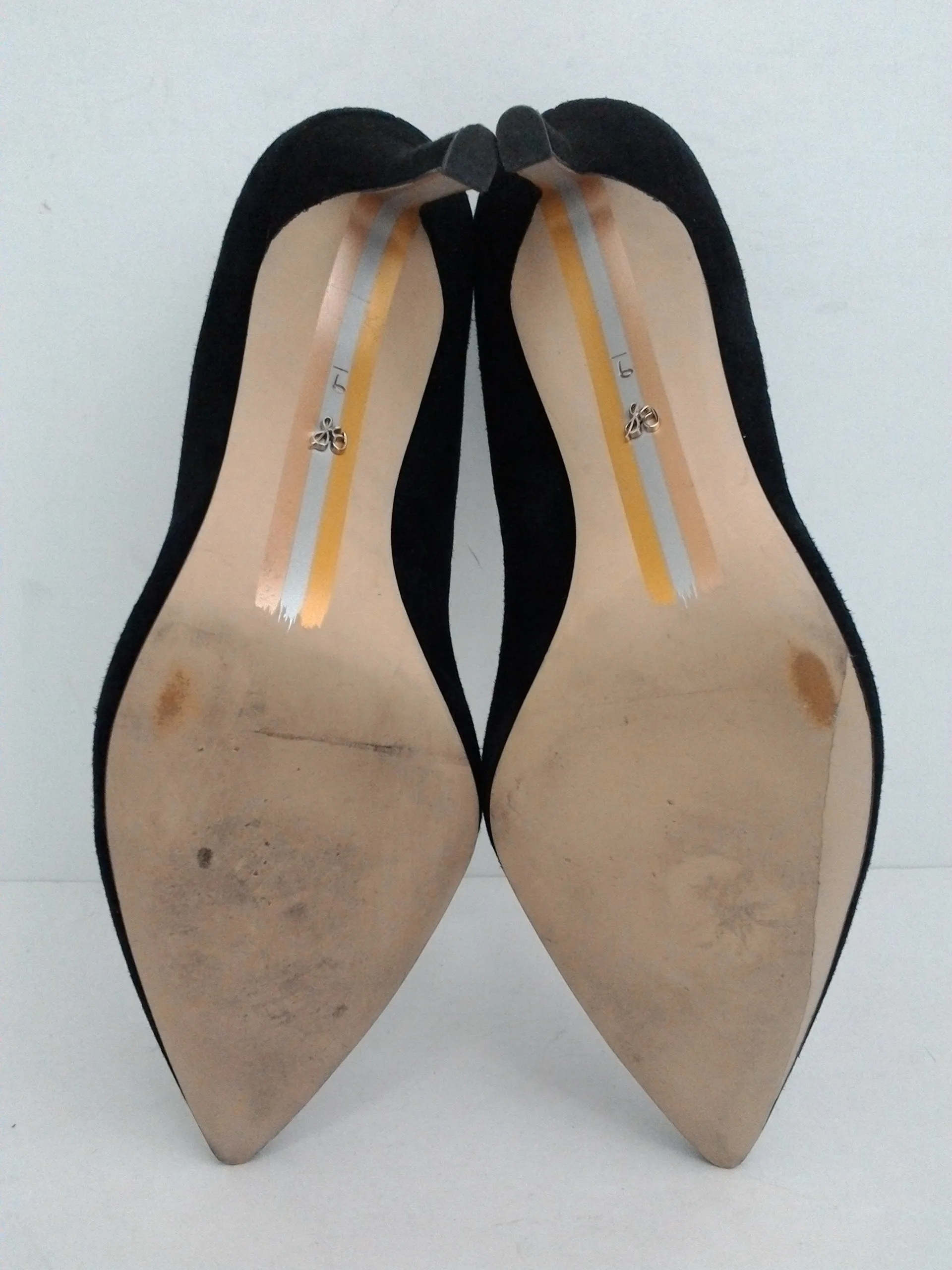 Sam Edelman Women's Hazel Black Suede Heels Size 9 M