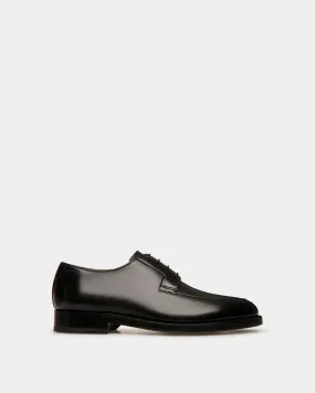 Schoenen Derby In Black Leather 