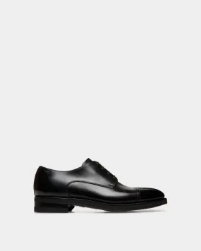 Scribe Un Derby In Black Leather 