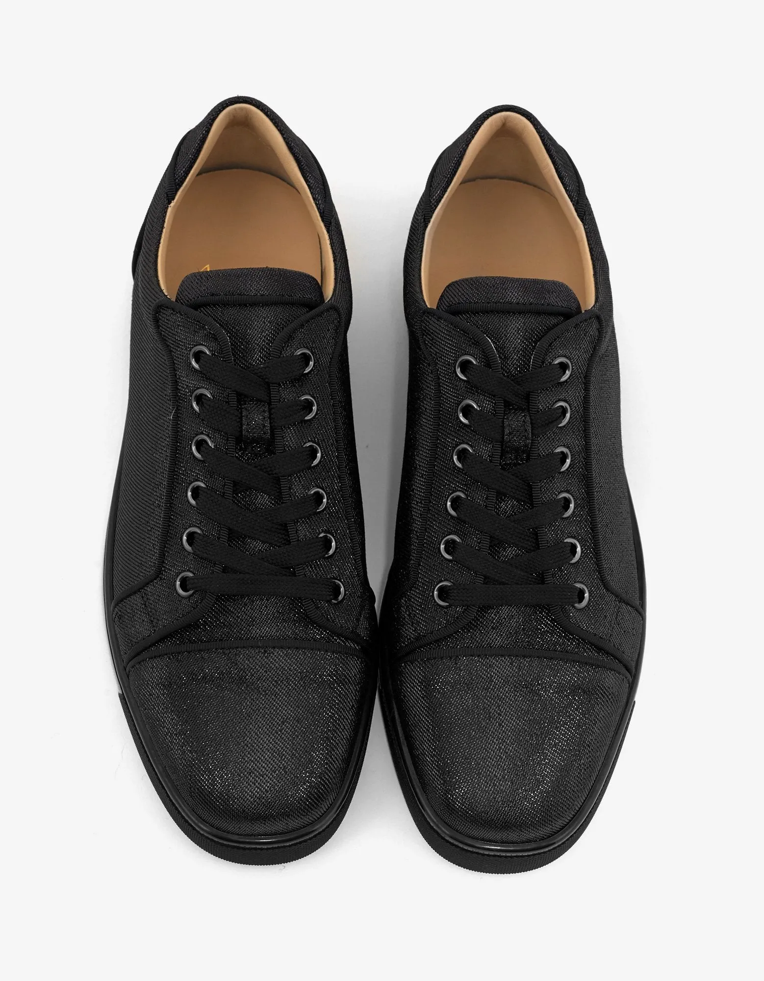 Seavaste Orlato Flat Black Trainers -