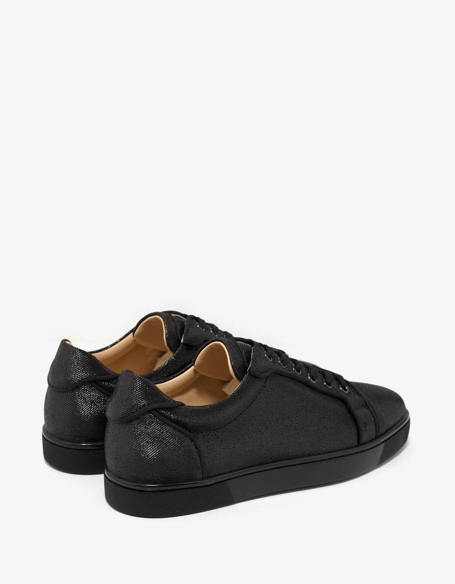 Seavaste Orlato Flat Black Trainers -