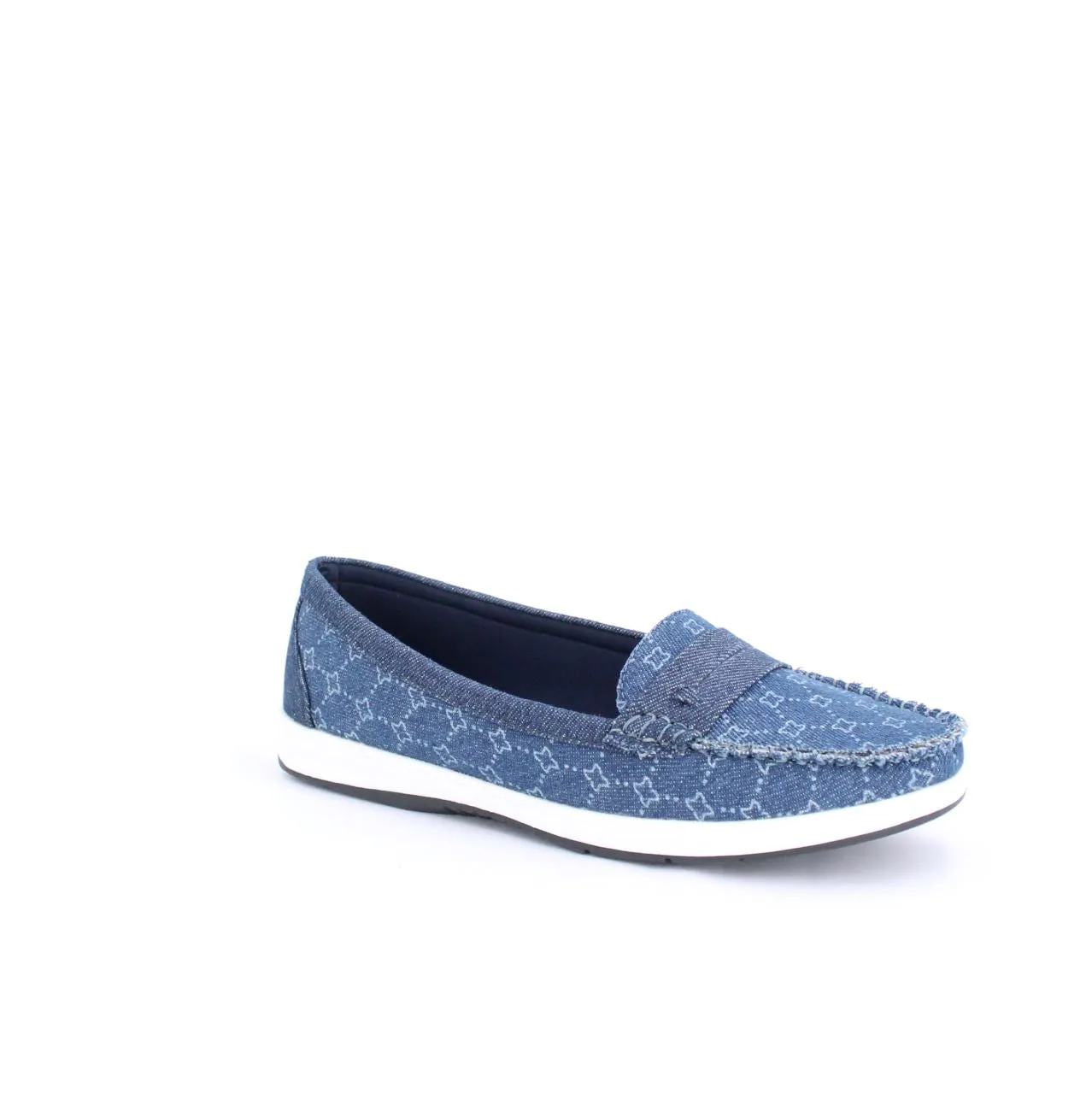 SENYA MOCCASINS - BLUE