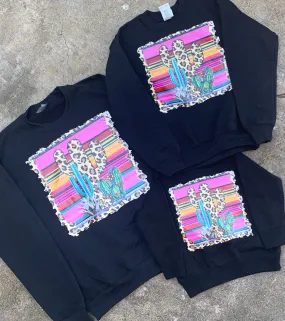 Serape Cactus Sweatshirt