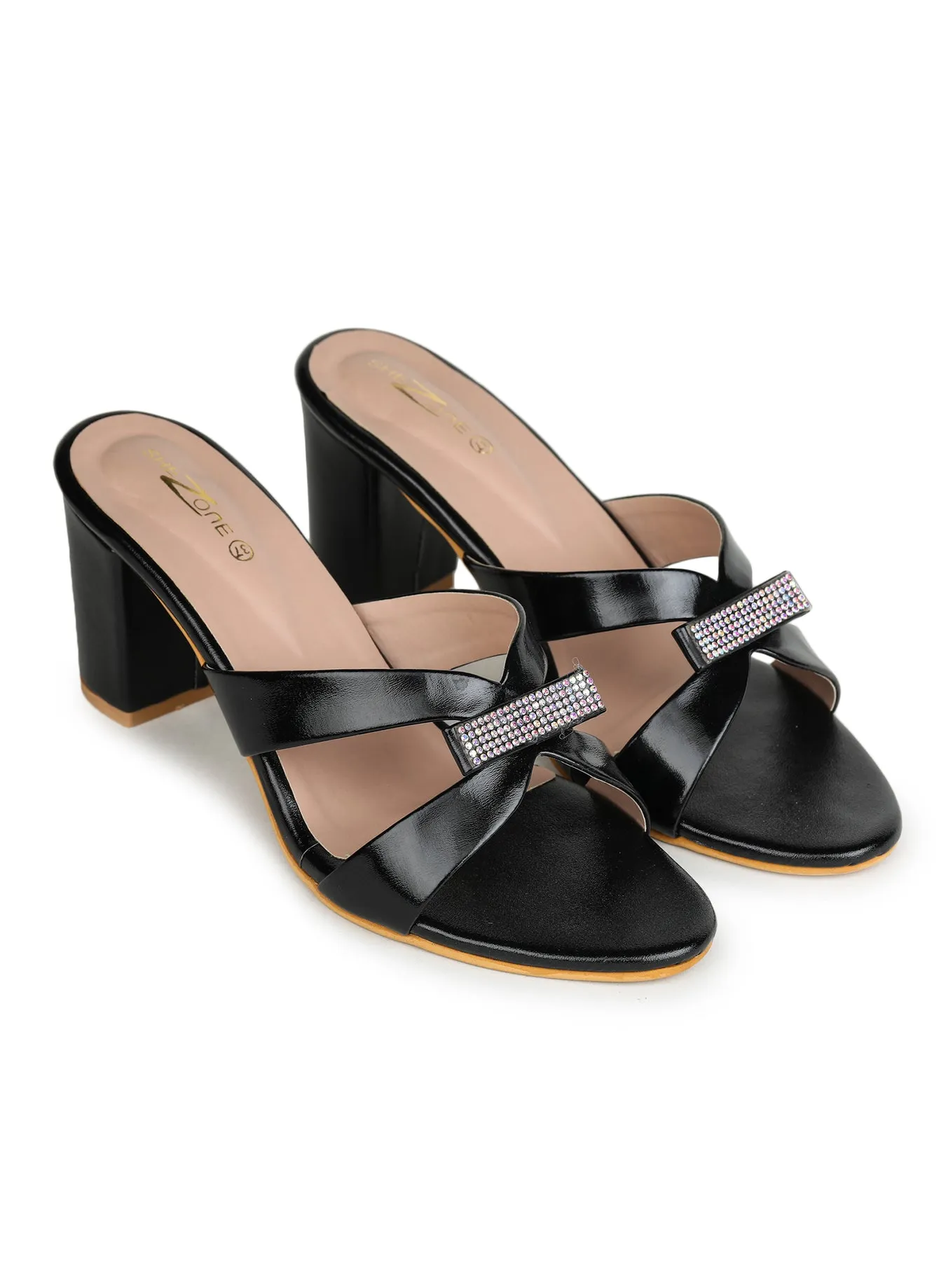 Shezone Black Women Heels