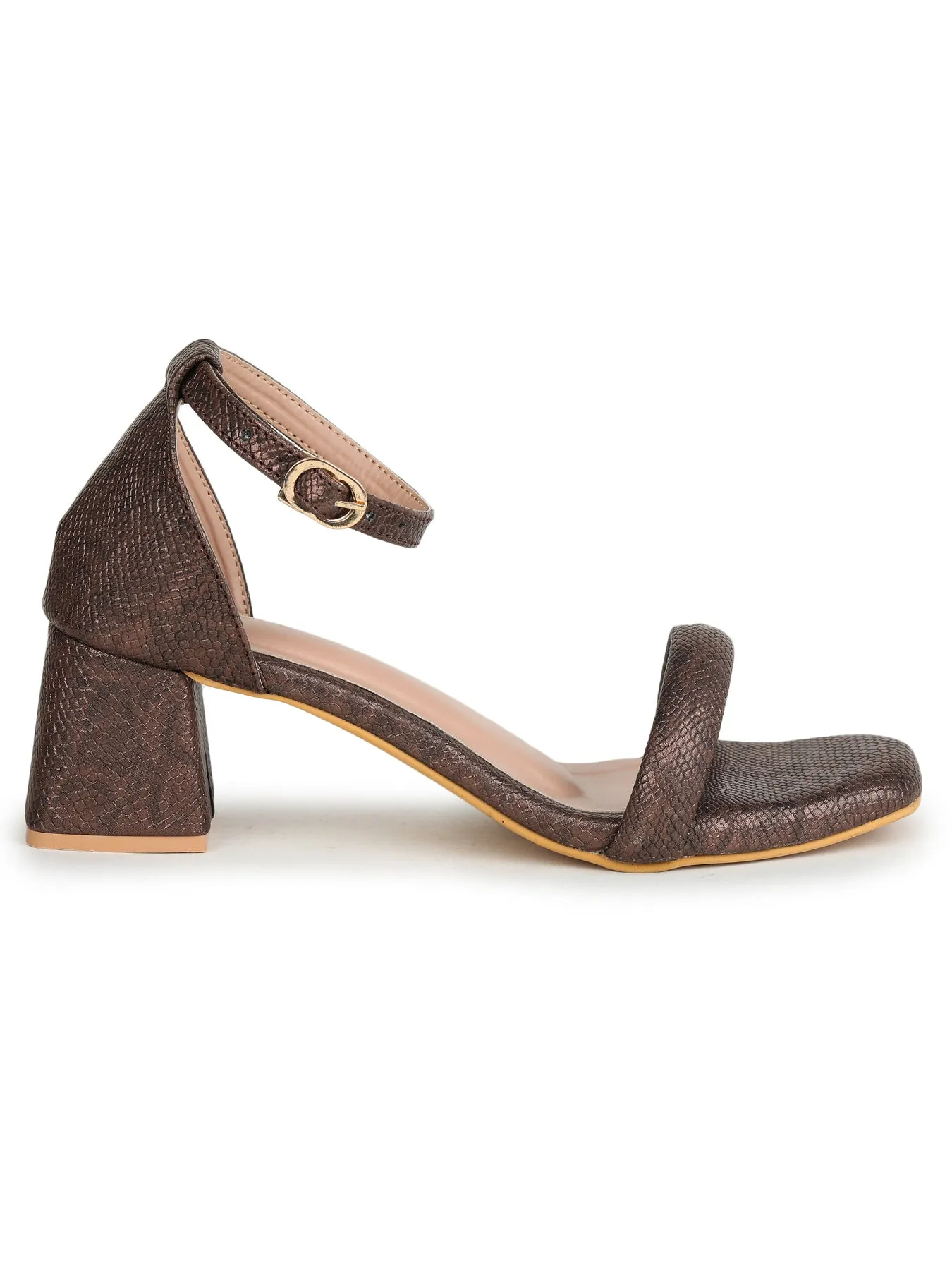 Shezone Copper Women Heels