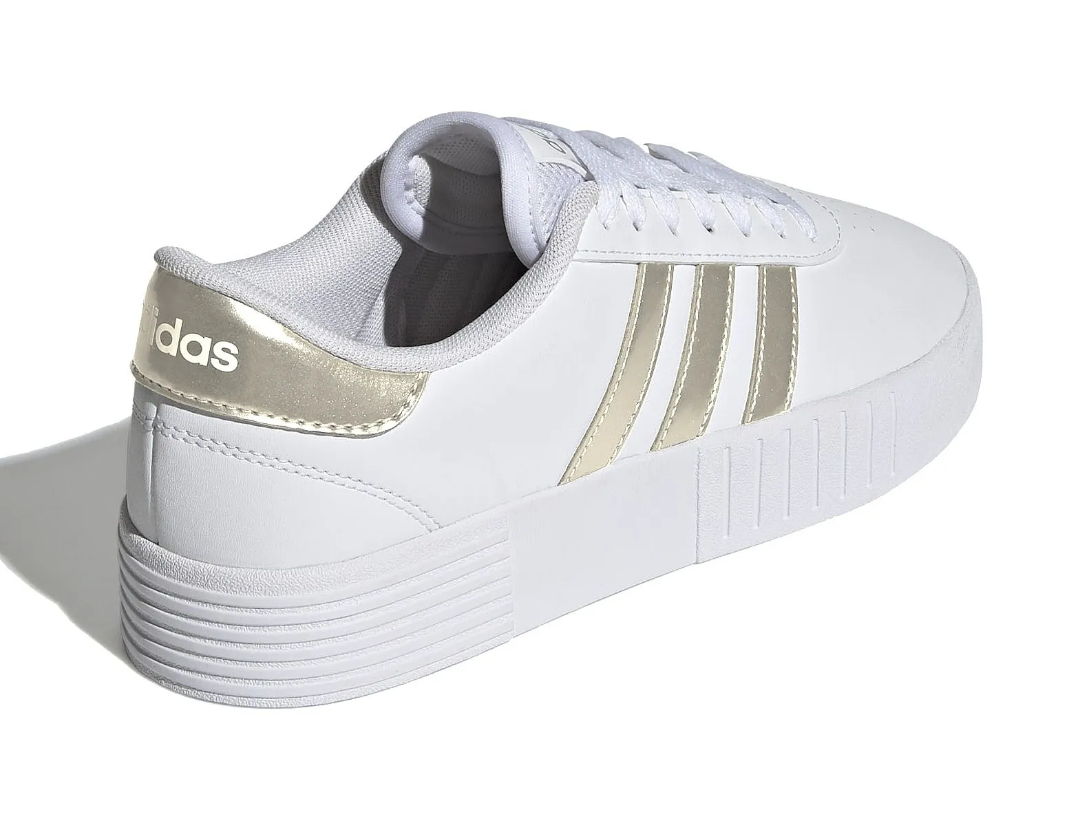 shoes adidas Performance Court Bold - White/Sabe Metallic/Grey Two - women´s