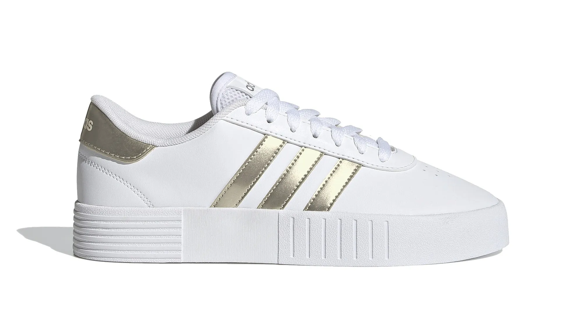 shoes adidas Performance Court Bold - White/Sabe Metallic/Grey Two - women´s