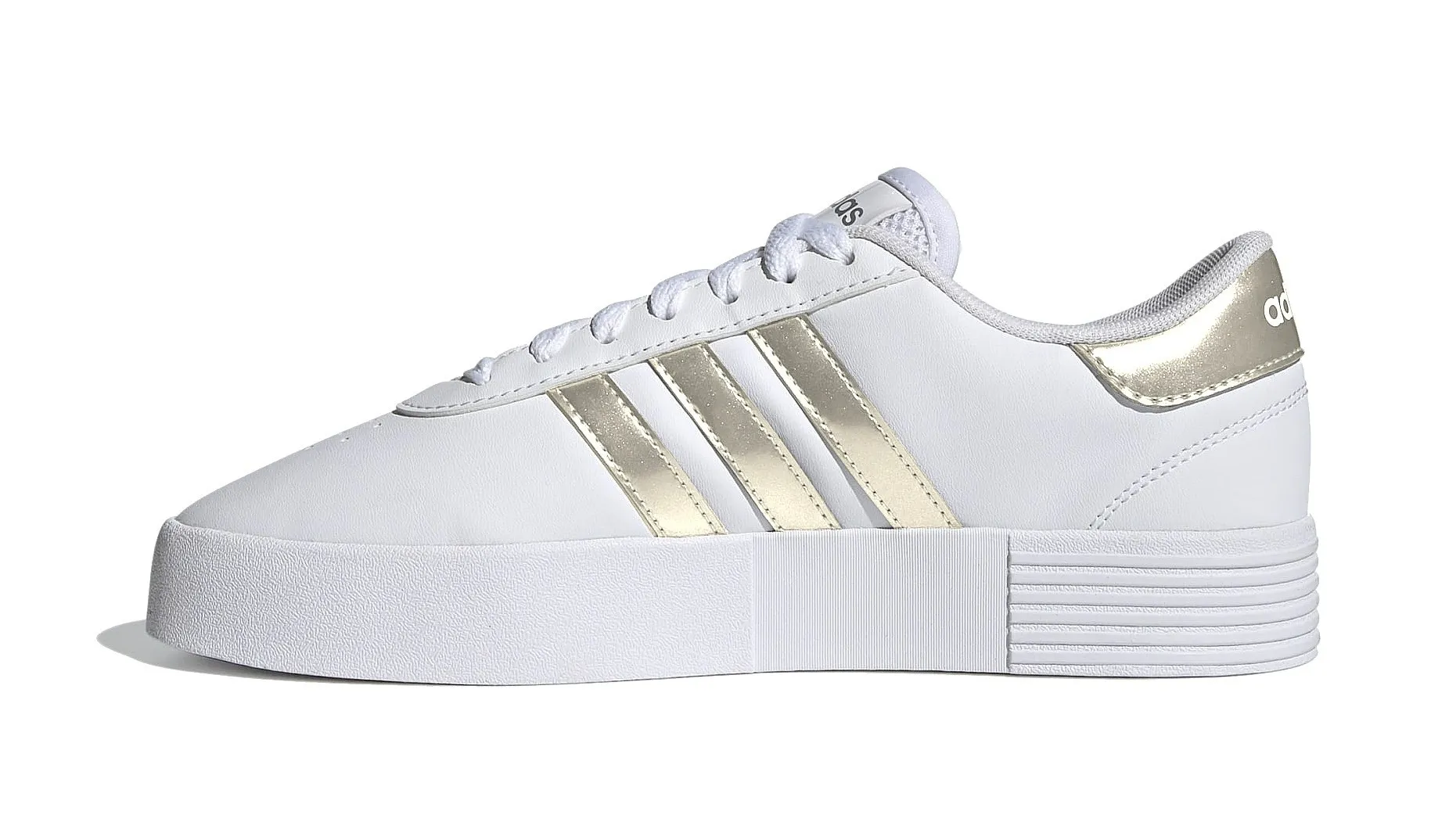 shoes adidas Performance Court Bold - White/Sabe Metallic/Grey Two - women´s