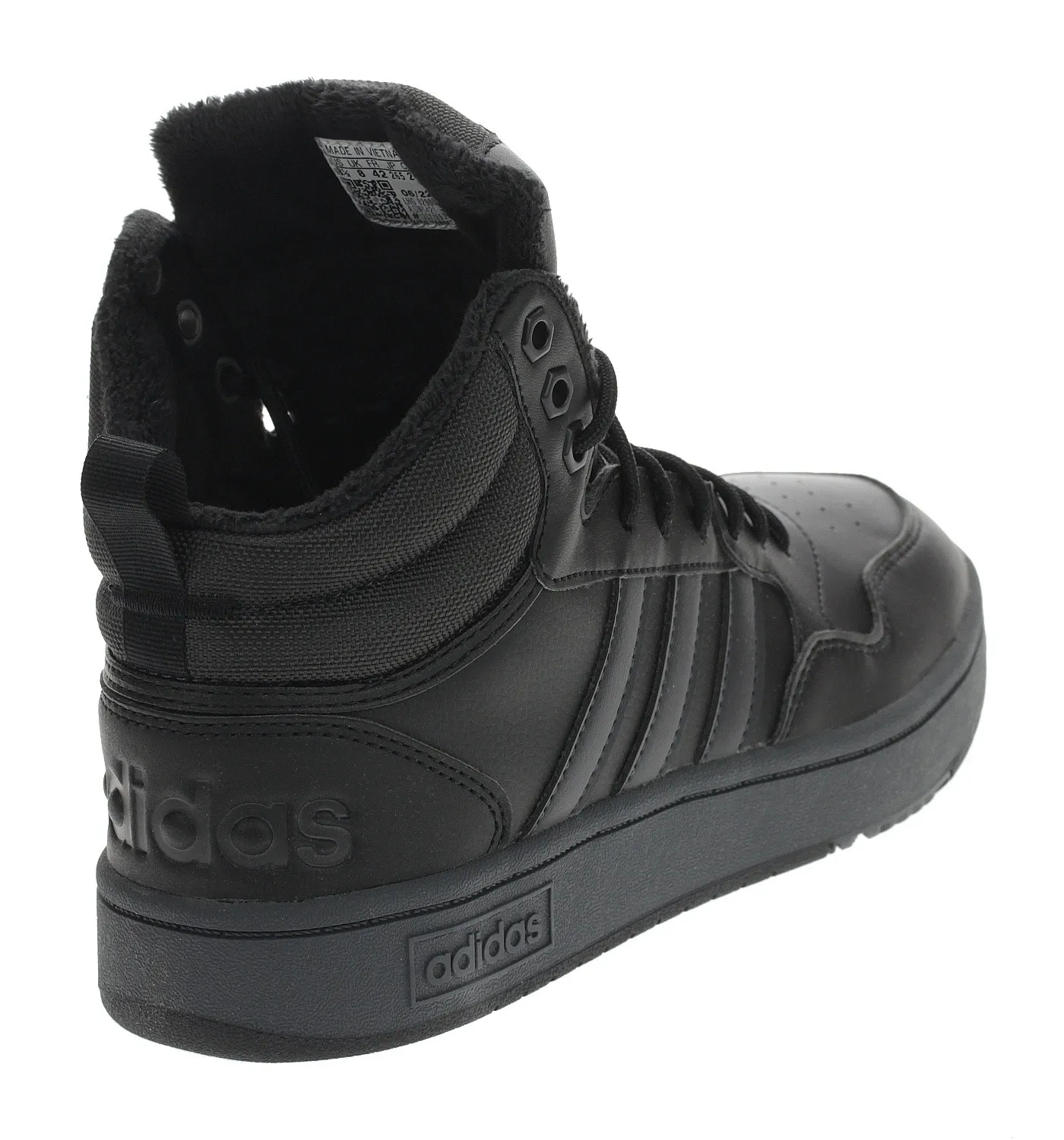 shoes adidas Performance Hoops 3.0 Mid Winterzed - Core Black/Carbon/White - men´s