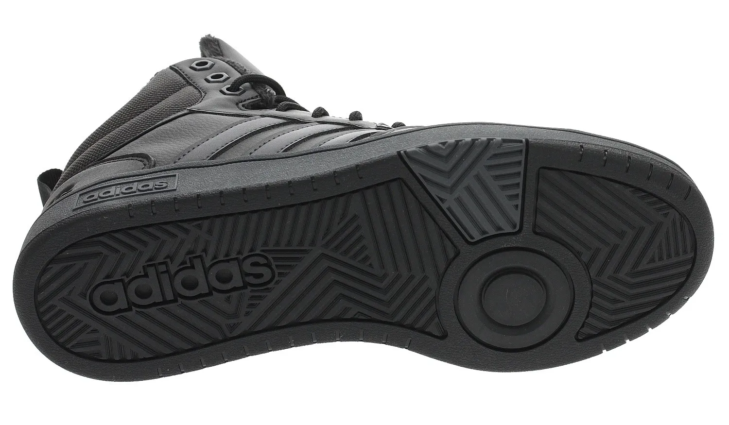 shoes adidas Performance Hoops 3.0 Mid Winterzed - Core Black/Carbon/White - men´s