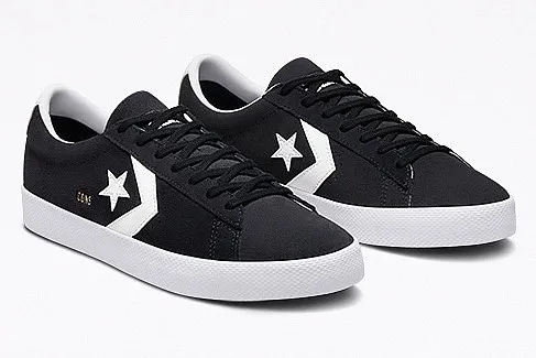 shoes Converse Pro Leather Vulc Pro OX - A00368/Black/White/White - men´s