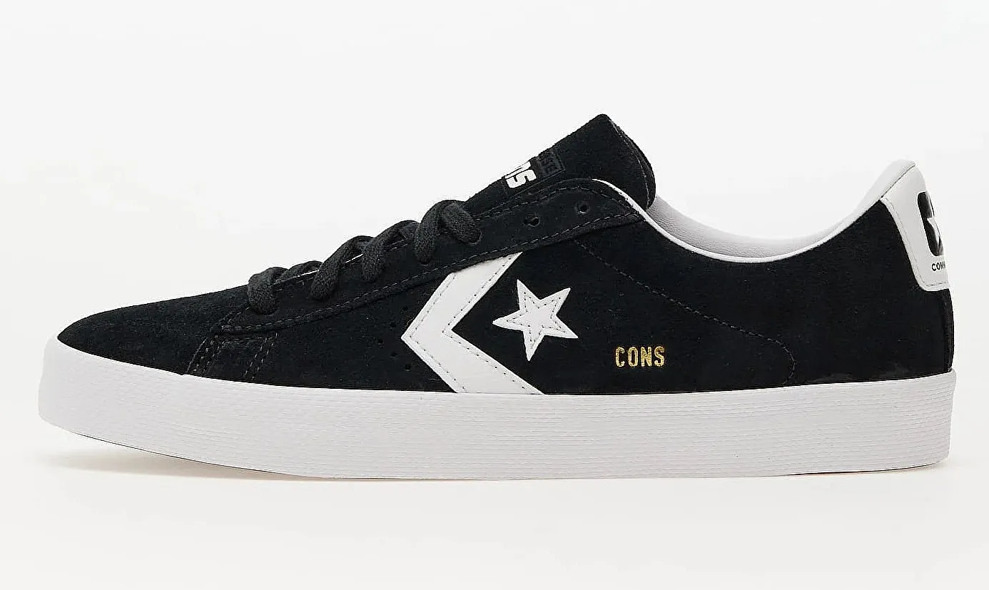 shoes Converse Pro Leather Vulc Pro OX - A00368/Black/White/White - men´s