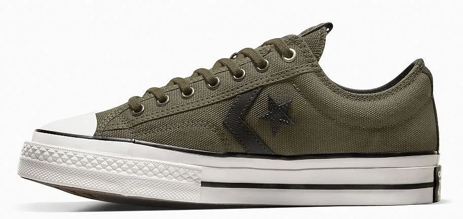 shoes Converse Star Player 76 TecTuff Overlays OX - A08641/Utility/Cave Green