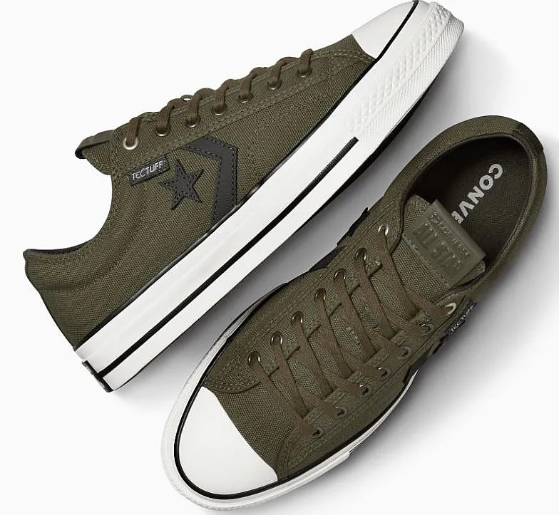 shoes Converse Star Player 76 TecTuff Overlays OX - A08641/Utility/Cave Green