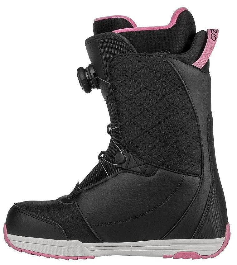 shoes Gravity Aura Atop Boa - Black/Rose - women´s