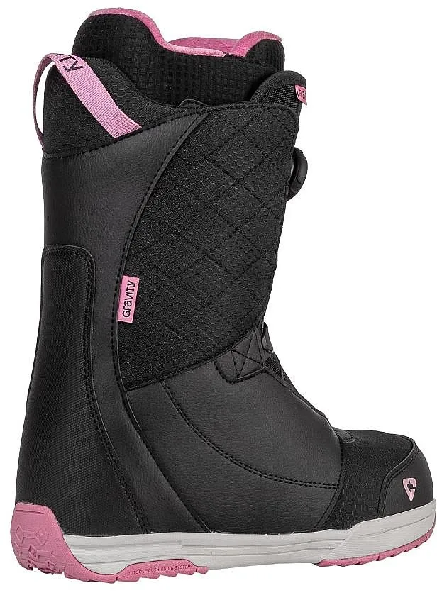 shoes Gravity Aura Atop Boa - Black/Rose - women´s