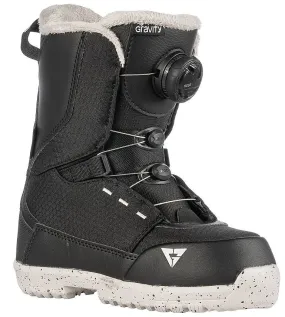 shoes Gravity Micro Lite Atop Boa - Black - unisex junior