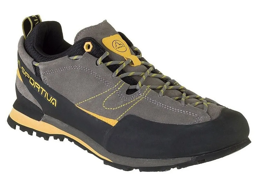 shoes La Sportiva Boulder X - Gray/Yellow - men´s