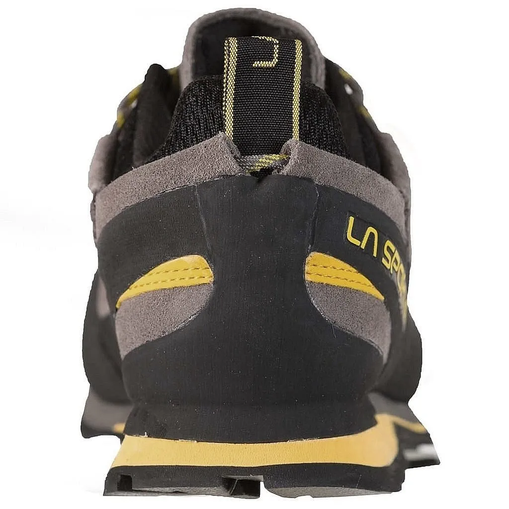 shoes La Sportiva Boulder X - Gray/Yellow - men´s