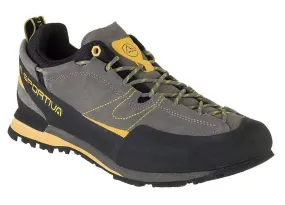 shoes La Sportiva Boulder X - Gray/Yellow - men´s