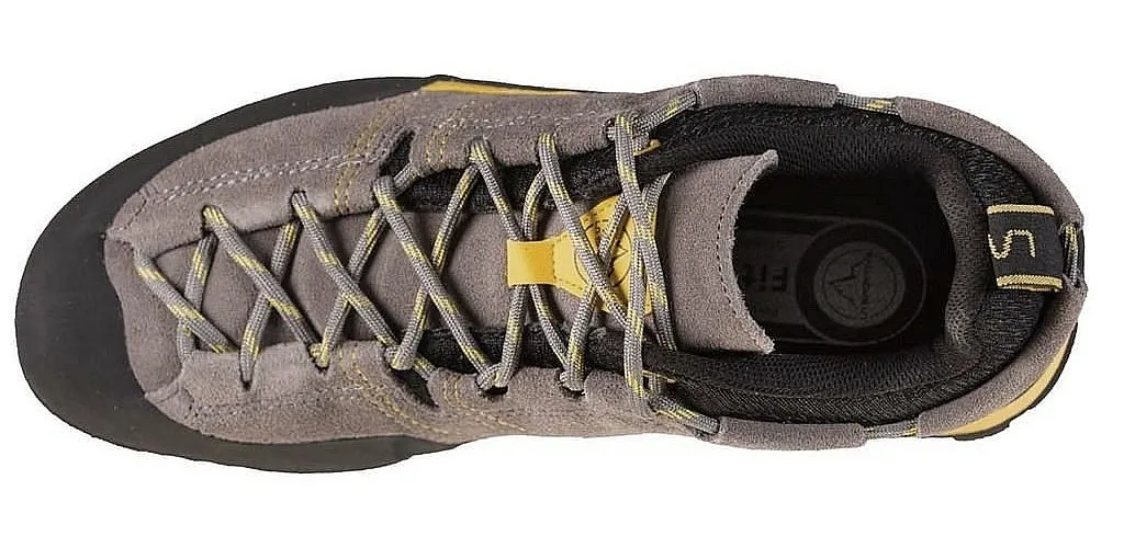 shoes La Sportiva Boulder X - Gray/Yellow - men´s