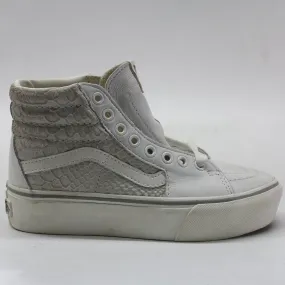 Sk8-Hi Platform 2 Leather Unisex Sneakers - UK 3 - US 5.5 Women / 4 Men - EU 35