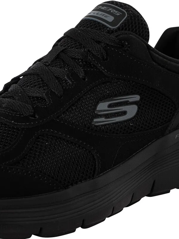 Skechers Flex Advantage Trainers - Black