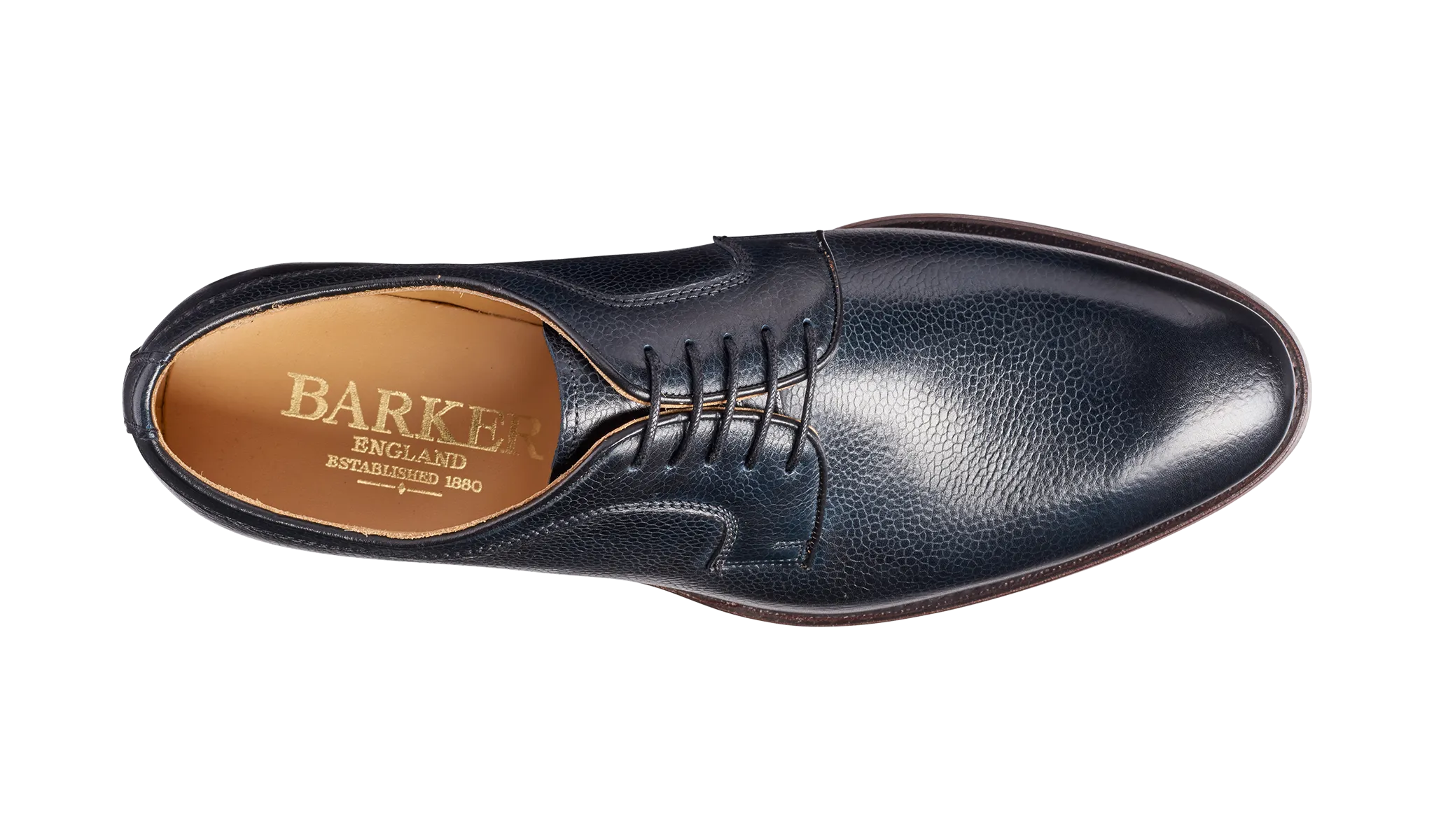 Skye - Navy Grain Derby