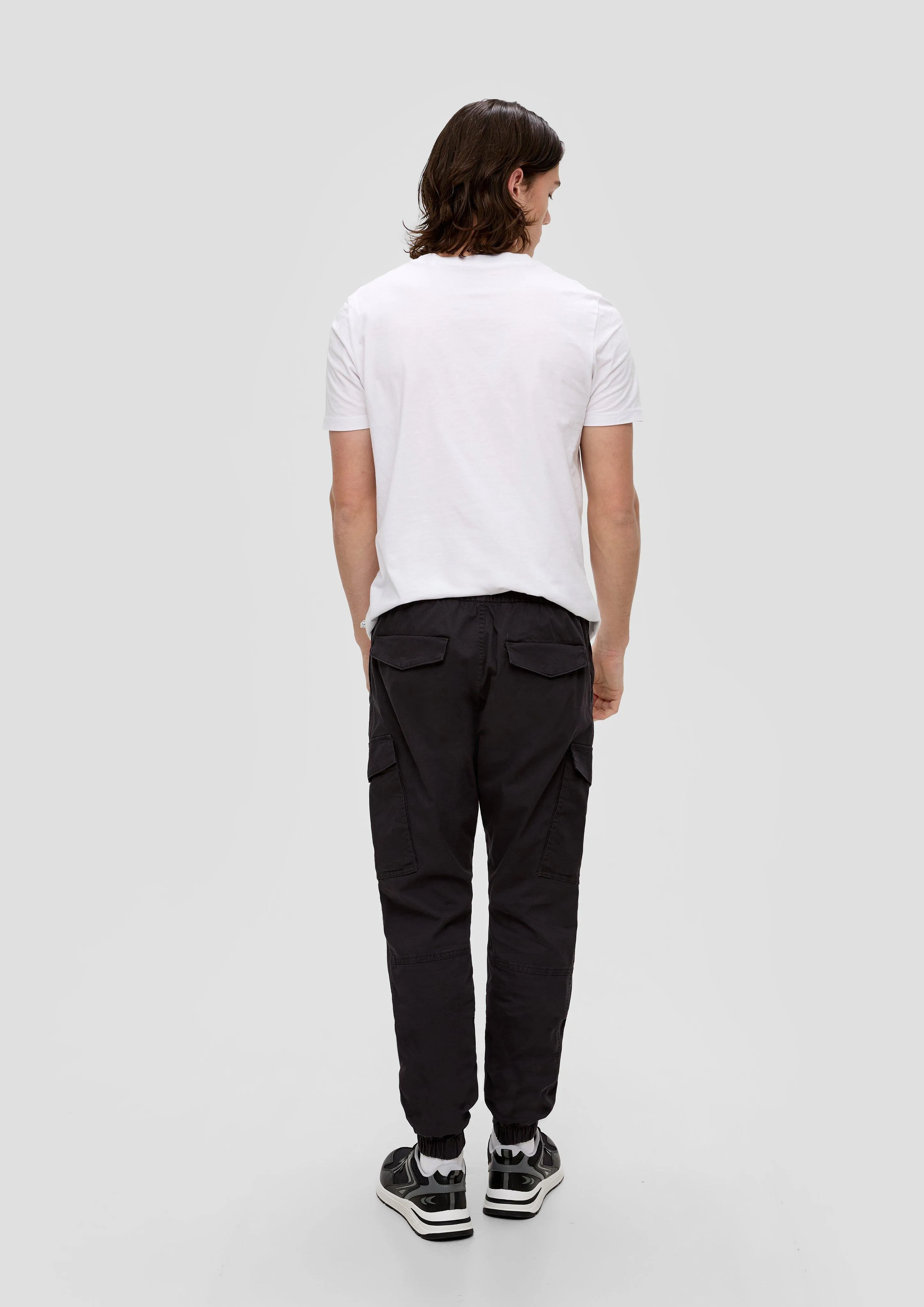 Slim fit: cargo trousers