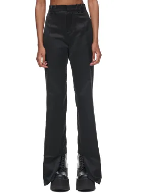 Slinky Trousers (STW-BLACK-SATIN)