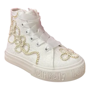 LKED4170 White Zahra Girls' Sneakers