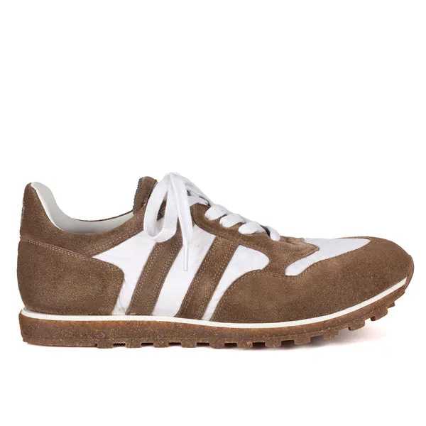 SPORT 6500  White & brown sneakers