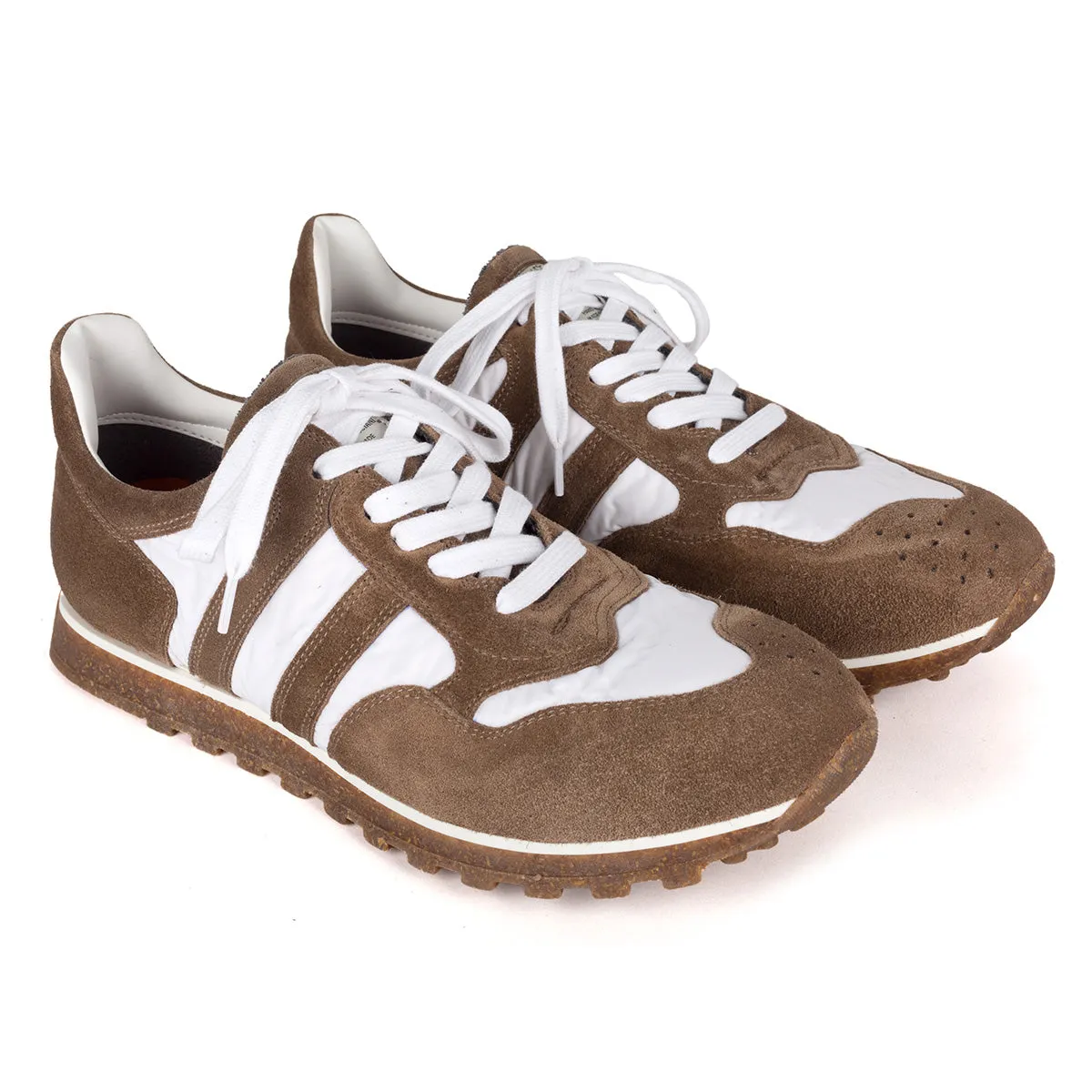 SPORT 6500  White & brown sneakers