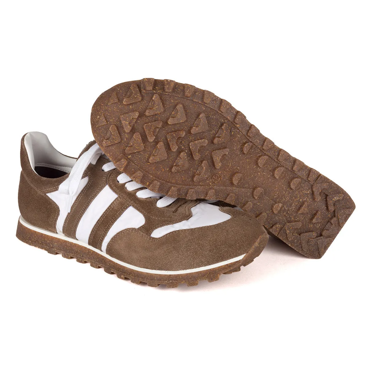 SPORT 6500  White & brown sneakers