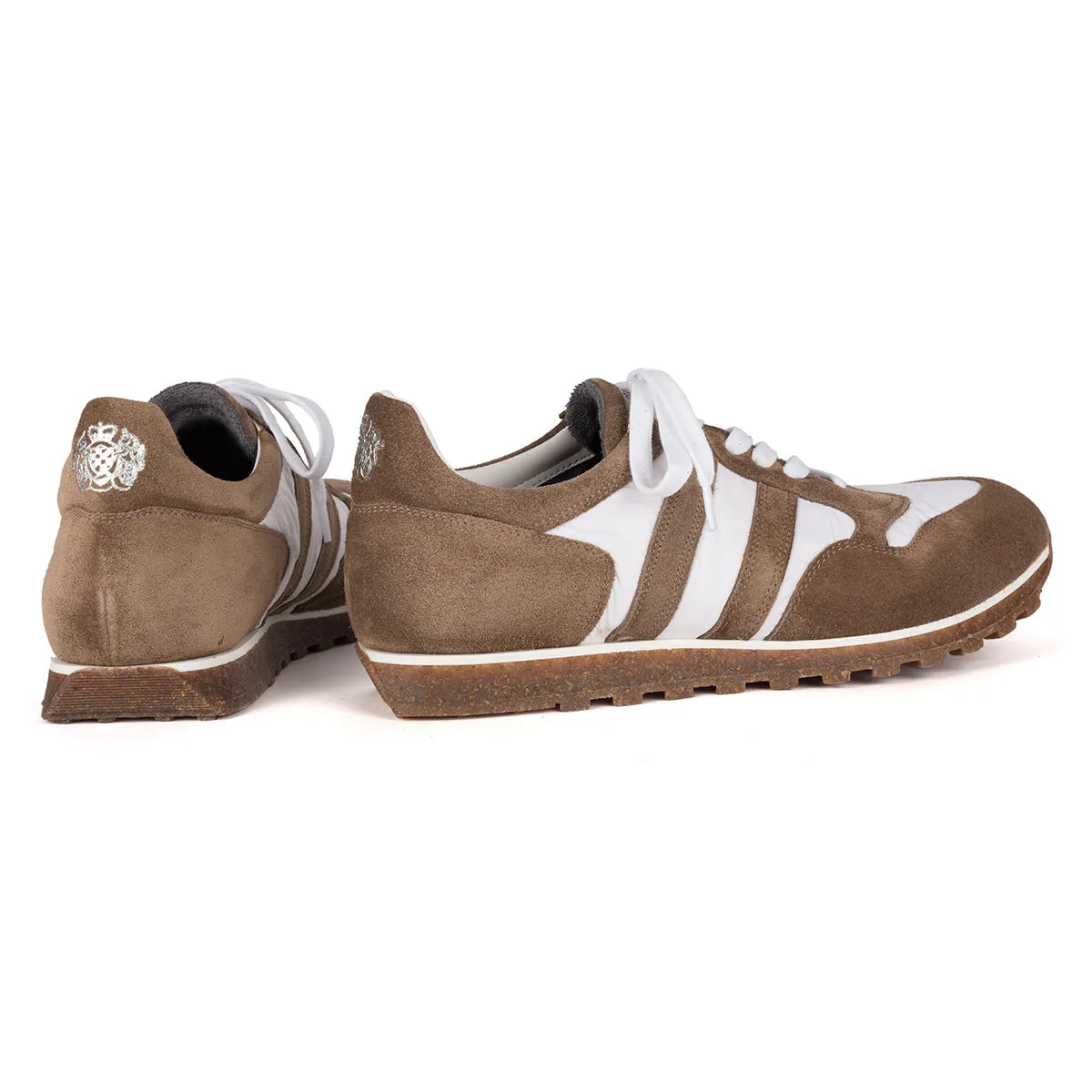 SPORT 6500  White & brown sneakers