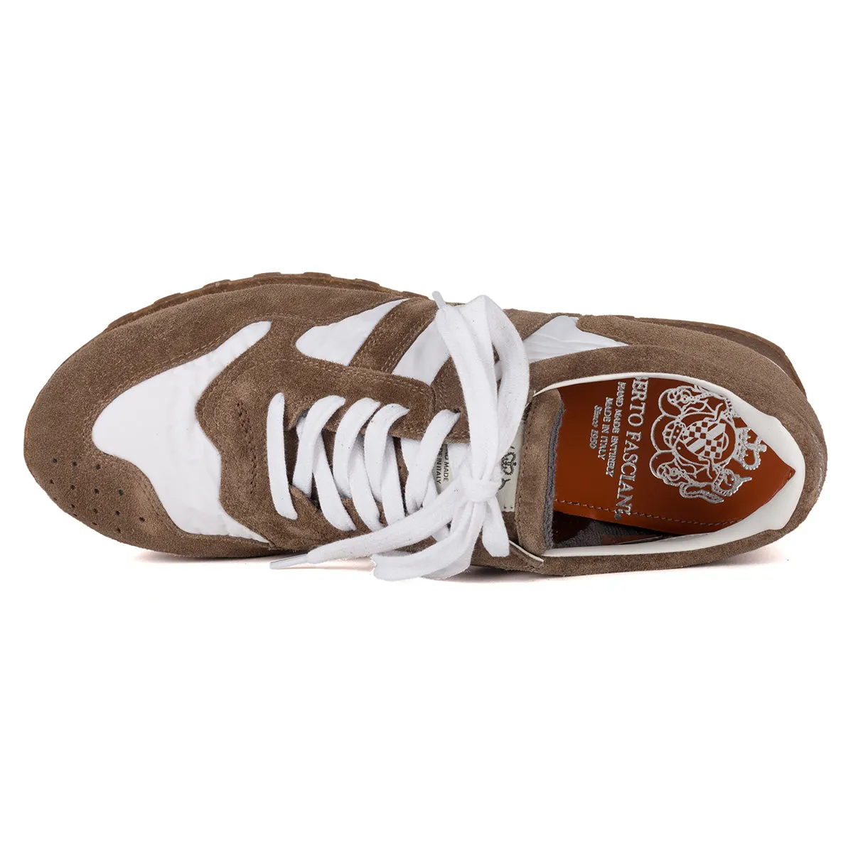 SPORT 6500  White & brown sneakers