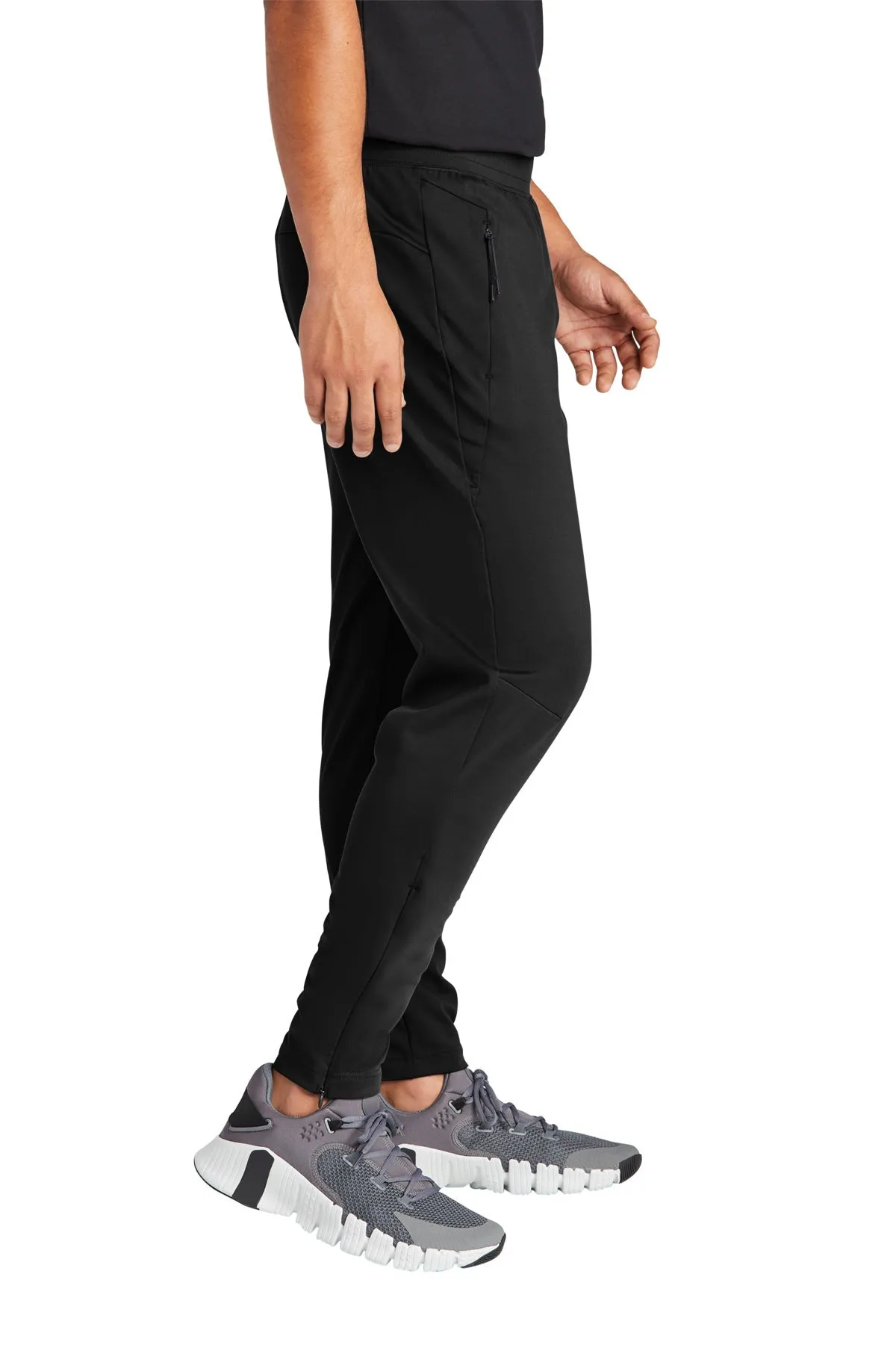 Sport-Tek Circuit Branded Joggers, Deep Black