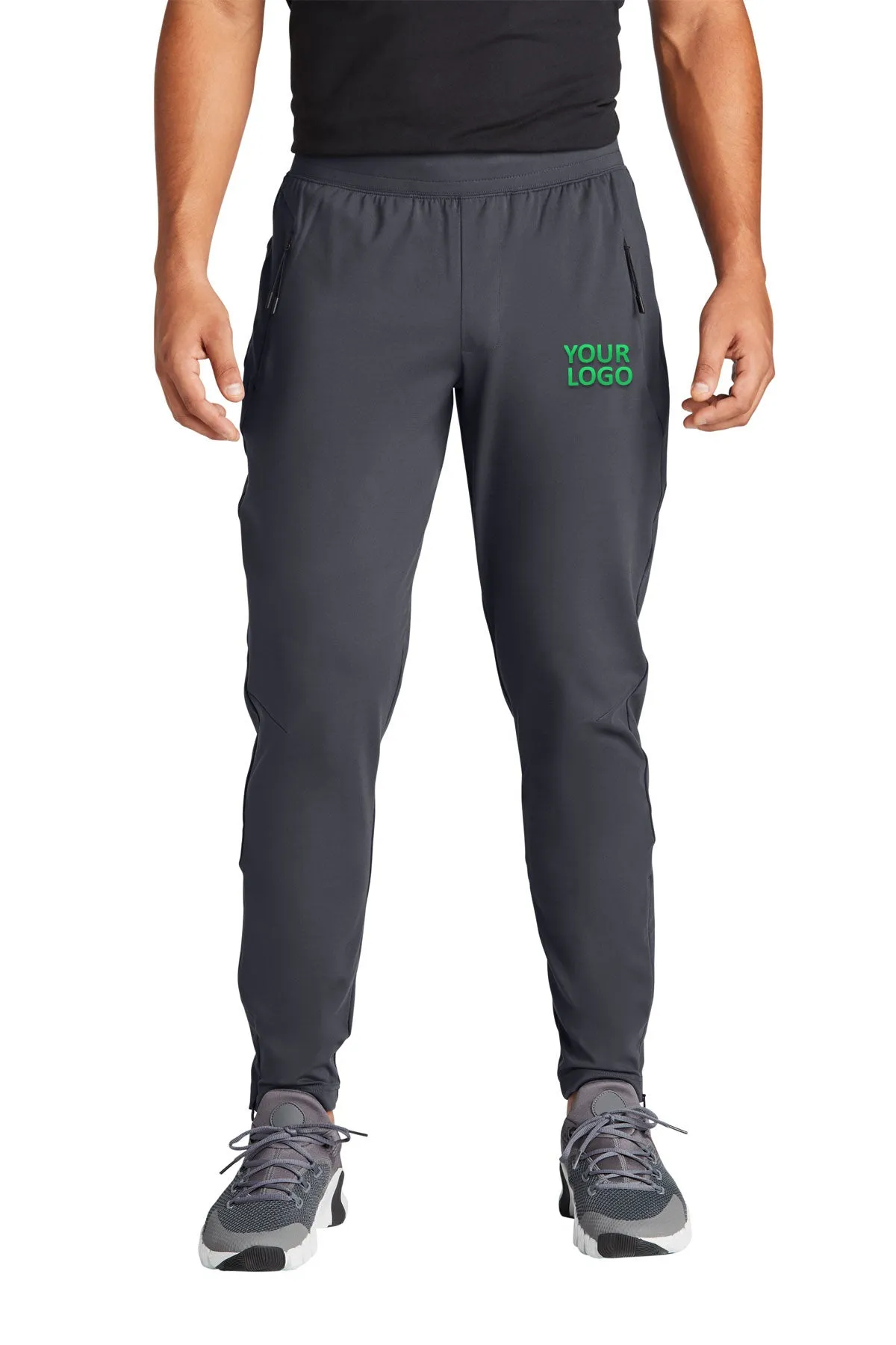 Sport-Tek Circuit Branded Joggers, Graphite