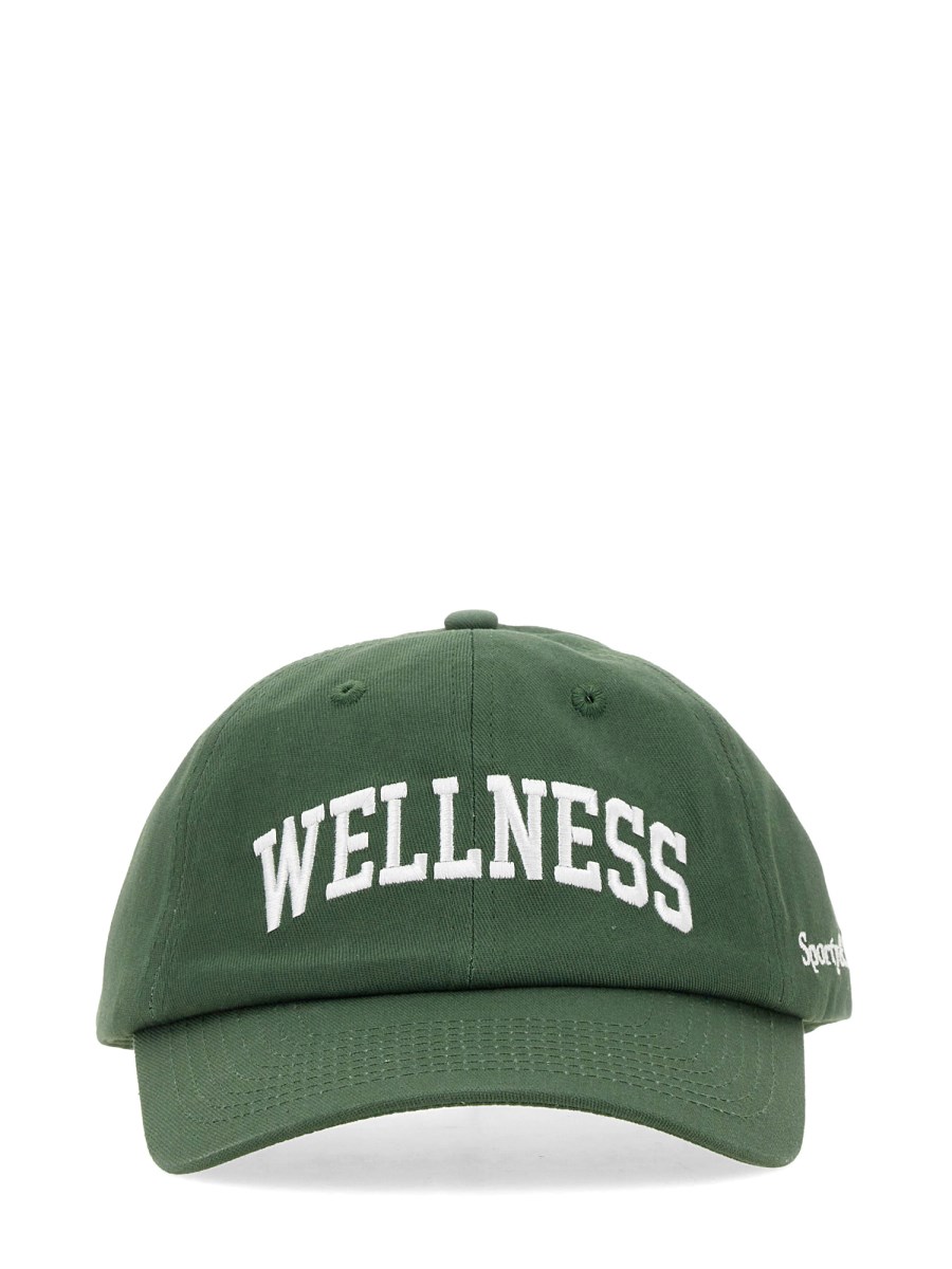 SPORTY&RICH Cotton Wellness Ivy Hat with Visor