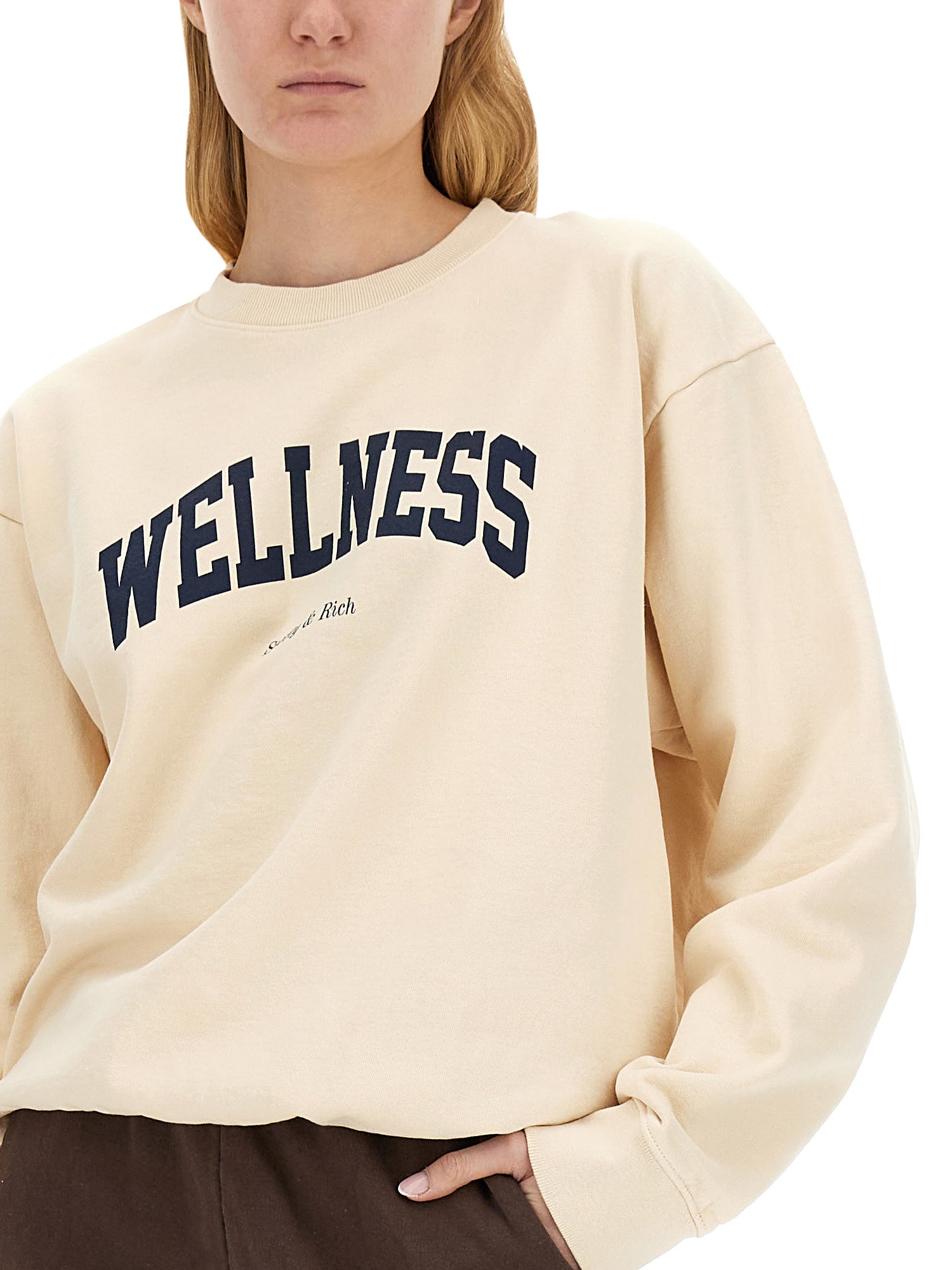 SPORTY&RICH Logo Sweatshirt