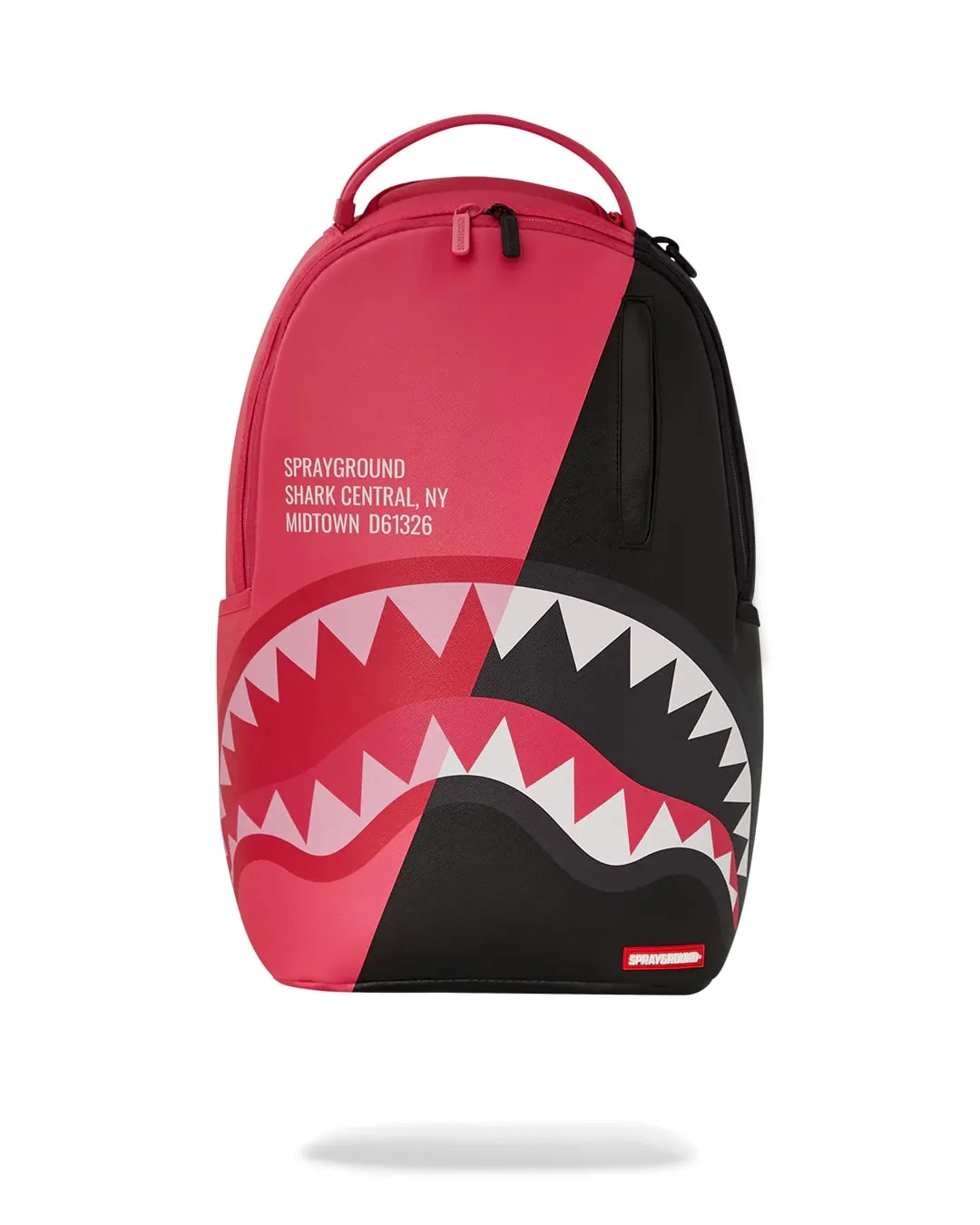 Sprayground Shark Central Pink Slice DLXSV Backpack B6252 alternative text.