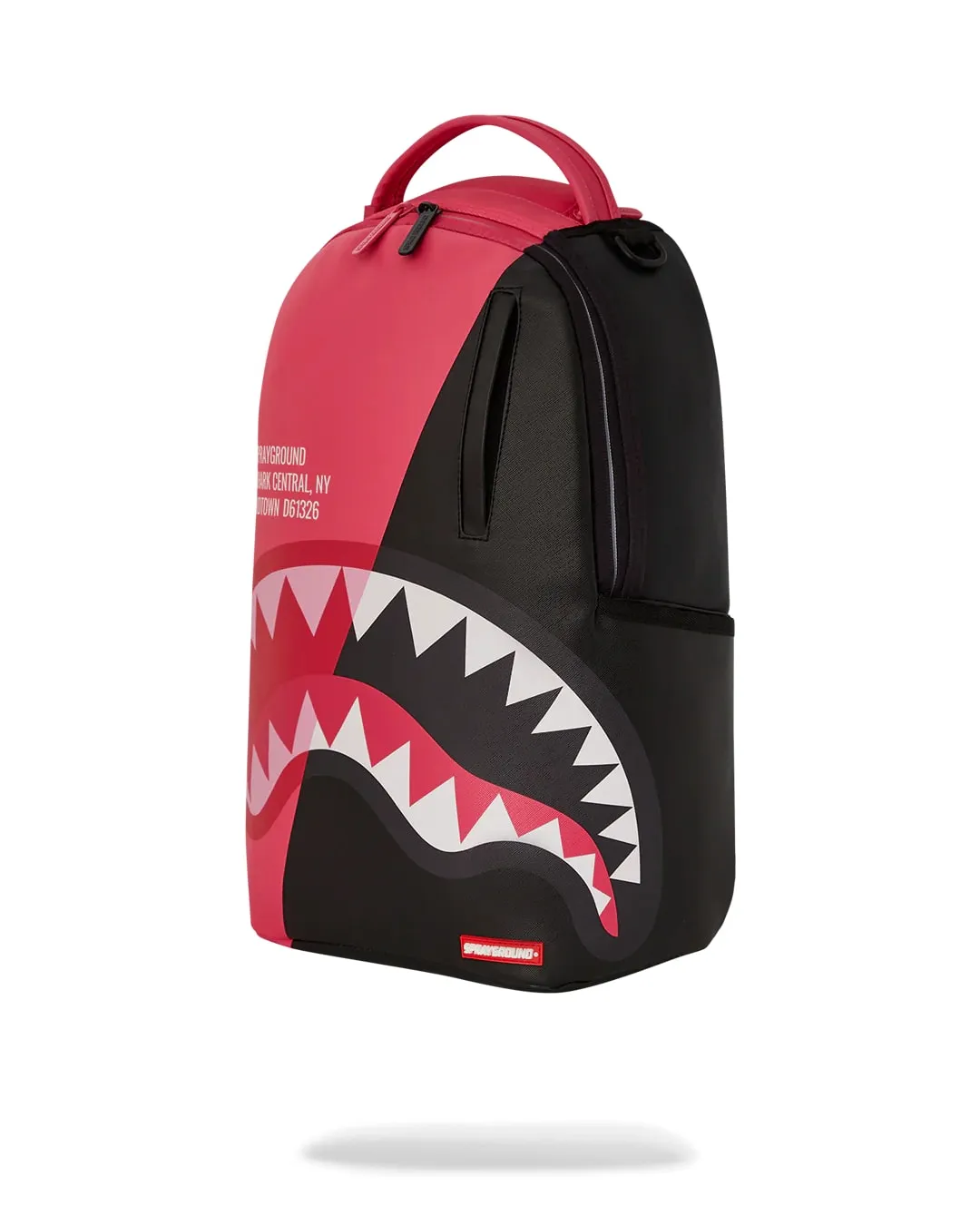 Sprayground Shark Central Pink Slice DLXSV Backpack B6252 alternative text.