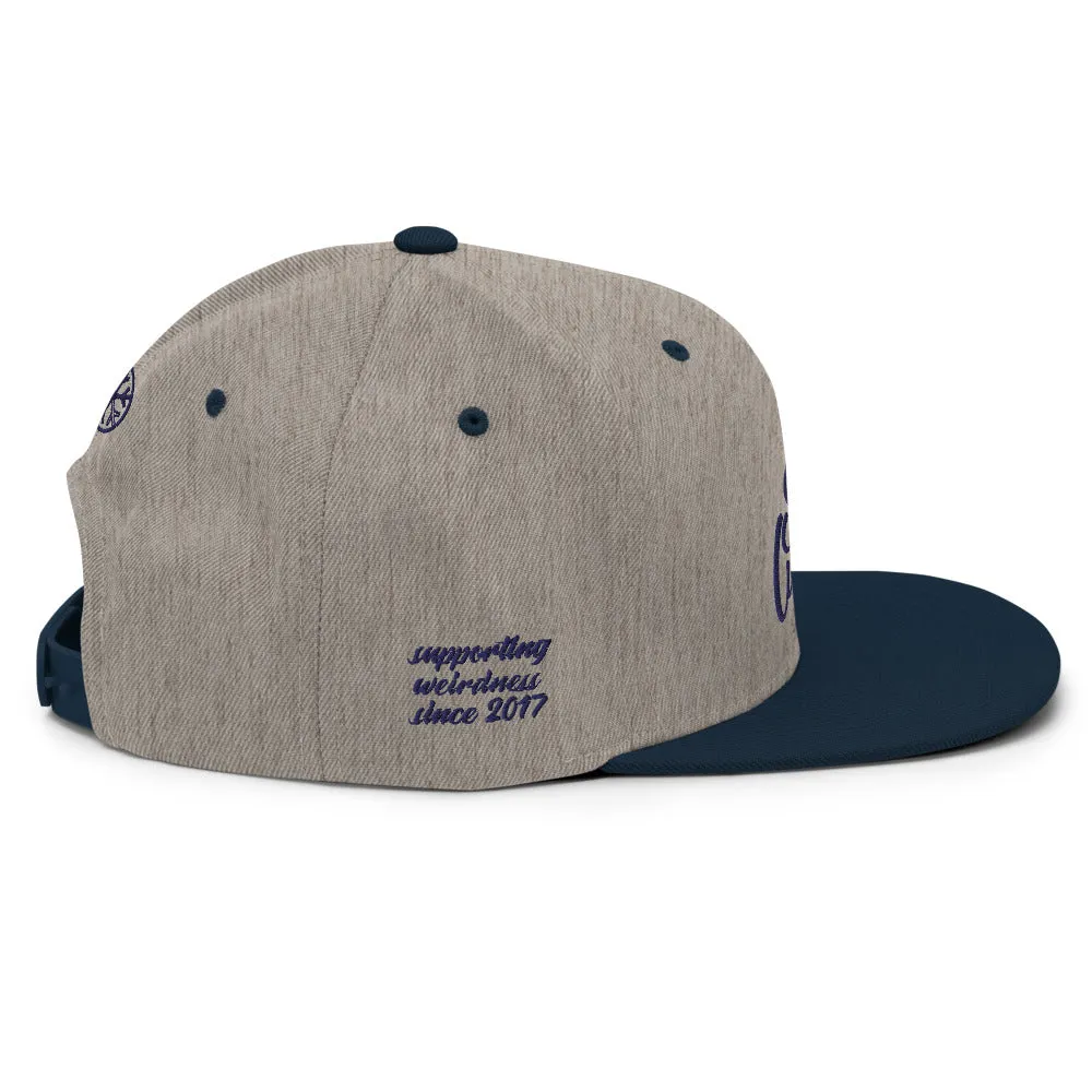 Stay Weird Snapback Hat